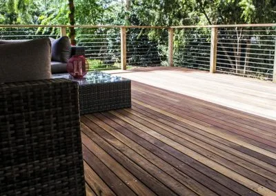 Spotted Gum Deck With Handrail & Balustrade