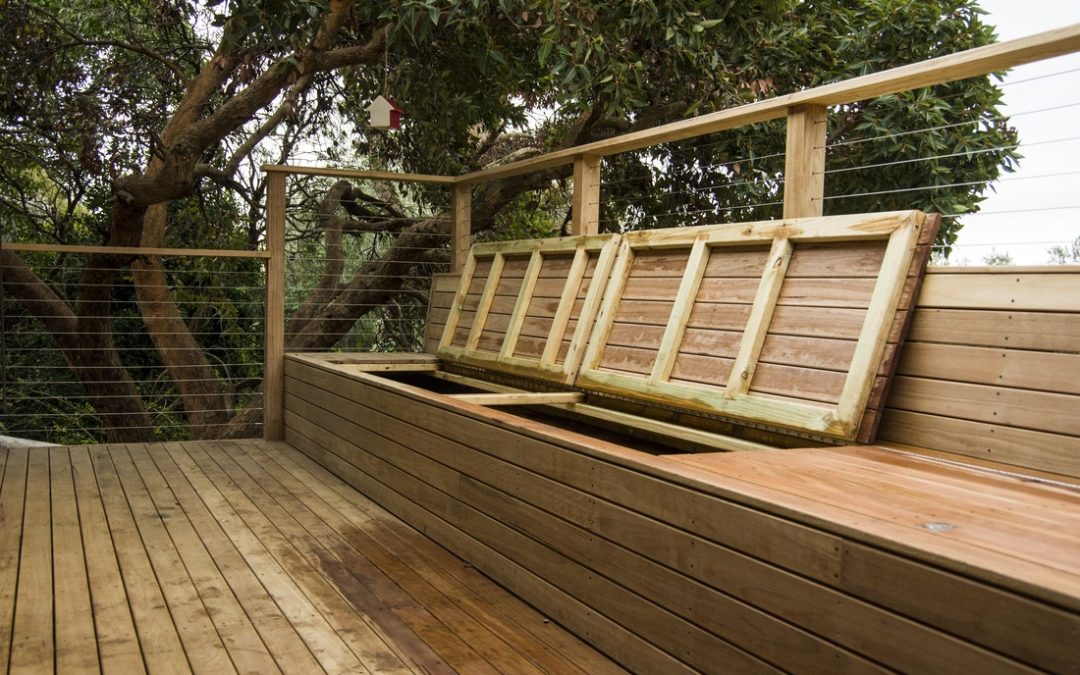 Blackbutt Bench Seat and Roof Deck, Beaumont
