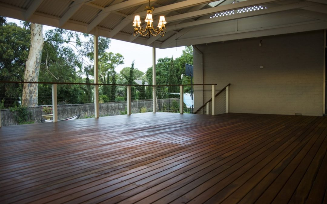 Spotted Gum Deck & Staircase, Urbrae