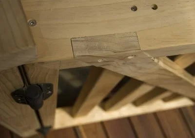 Spotted Gum Deck with Pine Gate, Redwood Park