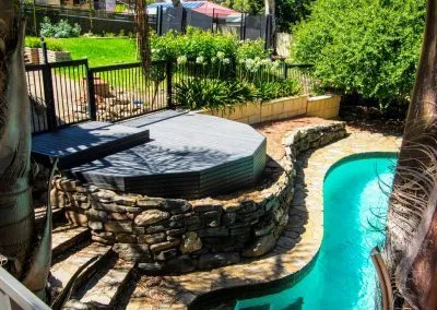 Composite Pool Platform, Redwood Park