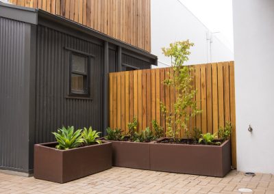 Bowden Apartments, Decking, Screens, Benches and Fences