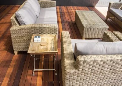 Overview of completed deck, Brooklyn Park