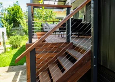 Finished deck and pergola overview