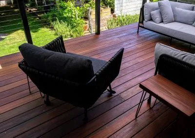 Pergola rafters and beams detail