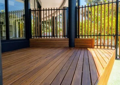 Finished deck overview, Loreto College