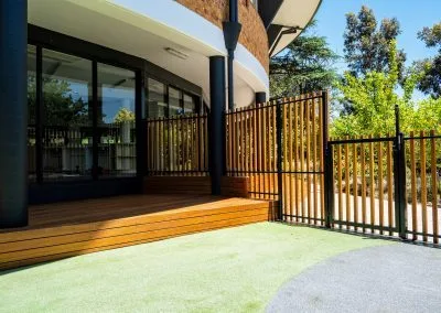 Deck steps and landing, Loreto College