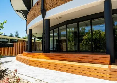 Decking texture close-up, Loreto College