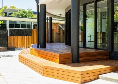 Loreto College, Blackbutt Deck and fence