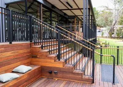 Spotted Gum deck, The Gully Hotel