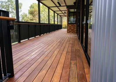 Commercial deck build progress, The Gully Hotel