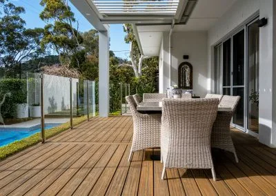 Tony and Barbara, Trex Deck re-clad