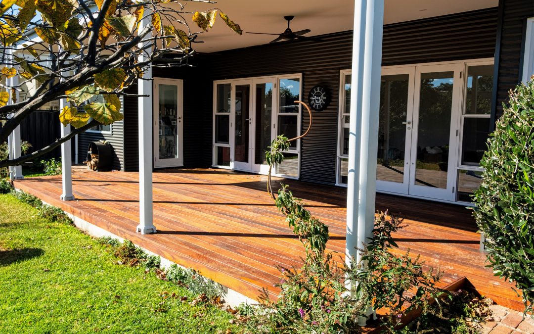 Milad, Merbau deck over concrete Slab