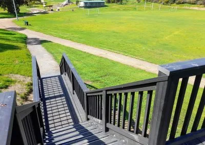 Boardwalk framing and joists, Hallett Cove