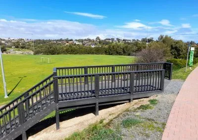 Steps on the Hallett Cove boardwalk