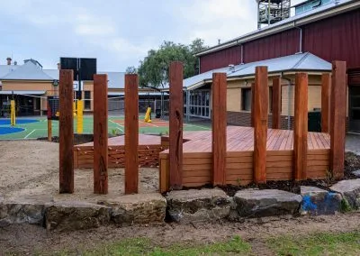 Deck nearing completion at North Adelaide Primary School