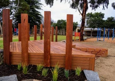 Kapur deck, North Adelaide Primary School