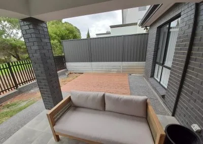 Finished low Trex deck, Adelaide