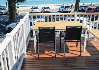 Deck nearing completion, Henley Beach