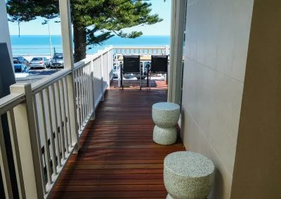 Deck framing and joists, Henley Beach