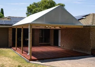 Andres, Deck and pergola, Woodside