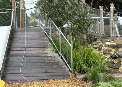 Nature playground construction, Tanunda Recreation Park