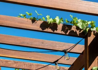 Deck and pergola build progress, Beulah Park