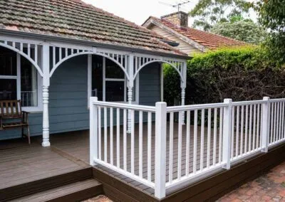 Overview of completed Trex deck, Adelaide