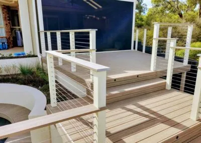 Lower deck level under construction, Gulfview Heights