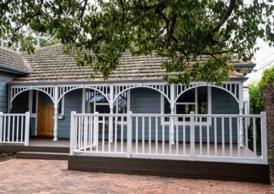 Deck nearing completion