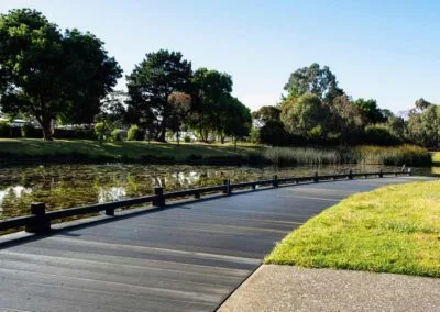 Boardwalk framing and joists, Mount Barker